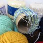 Aunt Lydia & Unbranded Large Lot of Crotchet Yarns New & Used