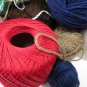 Aunt Lydia & Unbranded Large Lot of Crotchet Yarns New & Used