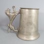 Leonard Eagle of Sheffield Pewter England Tankard Jaguar Handle Etched "Fred"