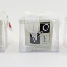 Unbranded 3 Votive Candle Holder "Love" Wedding Favor / Home Decor