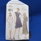 Vogue 9847 Sewing Pattern Misses Petite Dress Size 12-14-16 ©1998 Uncut