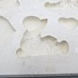 Clay Magic Vintage 1987 Hearts & Dolls Magnet Slip Mold J470