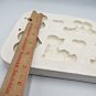 Clay Magic Vintage 1987 Hearts & Dolls Magnet Slip Mold J470