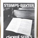 Jesus The Risen One Vintage SATB Sheet Music 1982