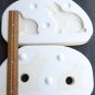 Kimple 2 Pig & Piglet Magnet? Slip Mold 1193 Closed Pour VTG 1987