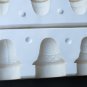 Dona's Vintage 1985 Sm. Soft Sculpture Bells Slip Mold D-282 3 Count