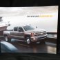 2015 Chevrolet Silverado HD WT LT LTZ Pickup Truck Sales Brochure Book 36 Pages