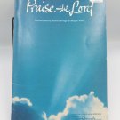 Praise the Lord Vocal Selections Piano Adaptations Myrrh Music 1978