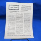 2001 Mirror of Truth Church Newsletter Odessa TX Christian Ephemera