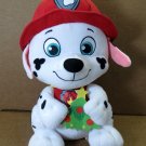 Just Play Paw Patrol Holiday Marshall Plush Stuffed Animal Holdng Christmas Tree