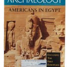 Archaeology Magazine January / February 1996 Americans in Egypt / Greek Sculptur