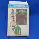 Simplicity 7698 Sewing Pattern Men's Western Shirt Size 42 1970s Retro