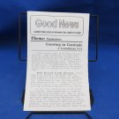 Smoky Hill Church of Christ Good News Newsletter 1960s-80s Aurora CO