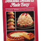 VTG Borden Eagle Brand Sweetened Condensed Milk Dessert Booklet 1981 27 Pages