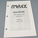 Vintage 1989 Mylex MWS386 Installation Guide Rev. 1.0 16 MHz, 20 MHz, and 25 Mhz