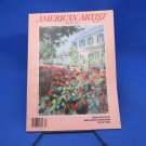 AMERICAN ARTIST Magazine APRIL 1989 #561 Mural Painting Watercolors Oil Sticks
