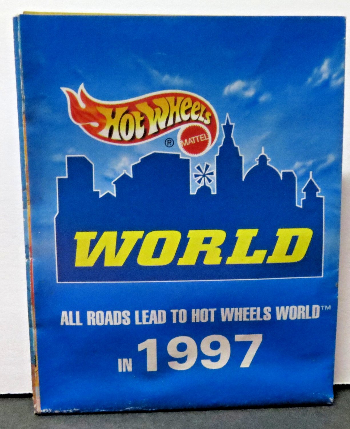 Hot Wheels World 1997 World Package Insert / Catalog