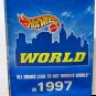 Hot Wheels World 1997 World Package Insert / Catalog