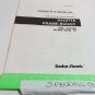 Radio Shack Tandy Sagitta Frame-Buggy Owner's Manual 1992 Cat 60-4102