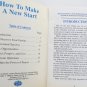 How To Make A New Start Norman Vincent Peale 1989 Illustrated Booklet