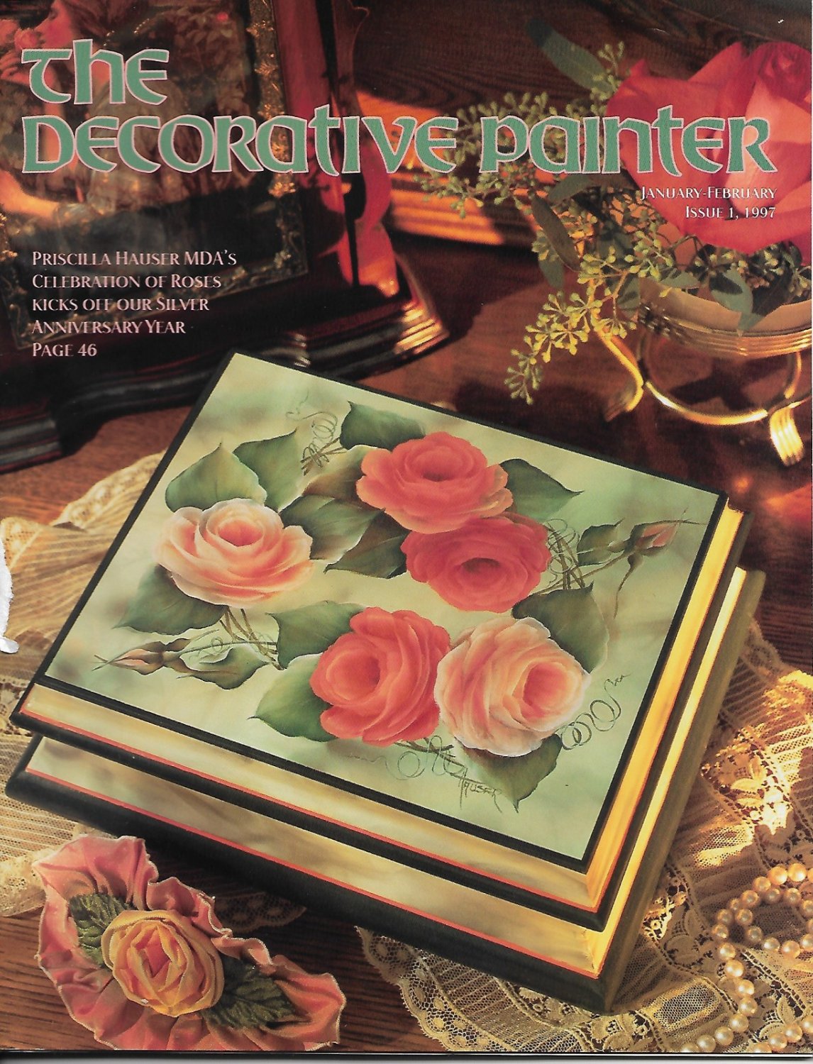 The Decorative Painter Magazine January-Febuary 1997 Court Jester Project &More