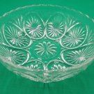 Anchor Hocking Medallion Clear Glass Serving Bowl Anchor Hocking Medallion Clear Glass Serving Bowl