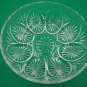 Anchor Hocking Medallion Clear Glass Serving Bowl
