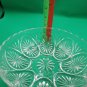 Anchor Hocking Medallion Clear Glass Serving Bowl