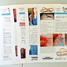 Kreinik Promotional Patterns 10 Handouts / Projects to Knit or Crochet