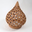 Unbranded Teardrop Clay Tea Light Lantern Shade Only Ceramic / Terracota Unbranded Teardrop Clay Tea Light Lantern Shade Only Ceramic / Terracota