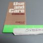 Corning Corelle Livingware Use and Care Guide 1982 Package Insert for Care Tips