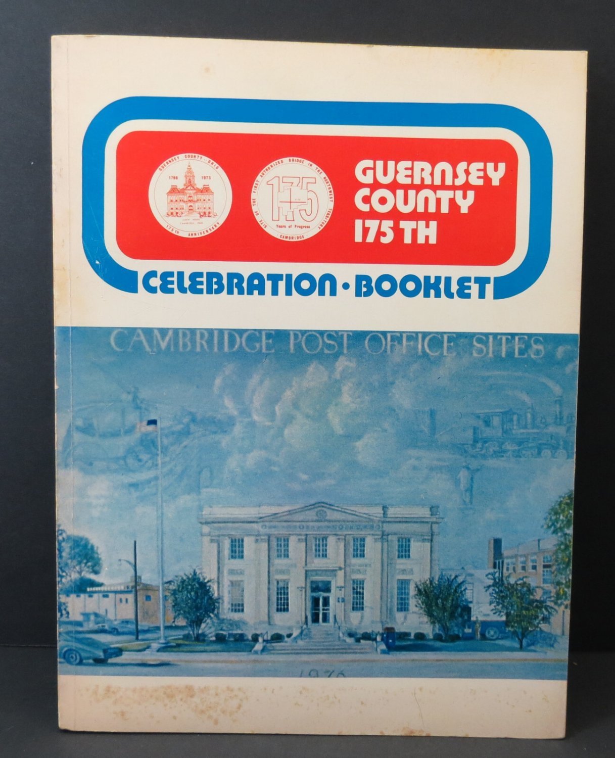 Guernsey County County OH 175th Anniversary Celebration Booklet 1973 Program