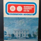 Guernsey County County OH 175th Anniversary Celebration Booklet 1973 Program