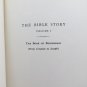 The Bible Story by Maxwell Complete in 10 Volumes 1950s  White Leather w/Gilt
