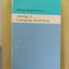 Anthology of Contemporary French Poetry 1971 Edinburgh Bilingual Library 5 1971