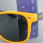 Geico Promo WV Sunglasses Blue & Yellow Plastic WV on Ear pieces Yellow Rims P