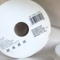 Offray  Gold Flecks on Sheer White Wired Ribbon 5/8" 2x9'