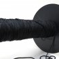 Unbranded Bulk Shoestring Material Black on Big Spool 110grs Inc. Spool Weight