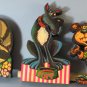 John J. Volpe Wooden Character Wall Hangings Cartoon Dog / Raccoon / Squirrel