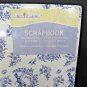 Miss Elizabeth's Thatcher- Blue Swing Period Dressed Lady Print Scrapbook Cover