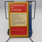 Personalities of Language Gary Jennings 1965 Apollo Editions Linguistics