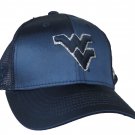 WV Mountaineers Hat Blue on Blue Youth  New with Defects