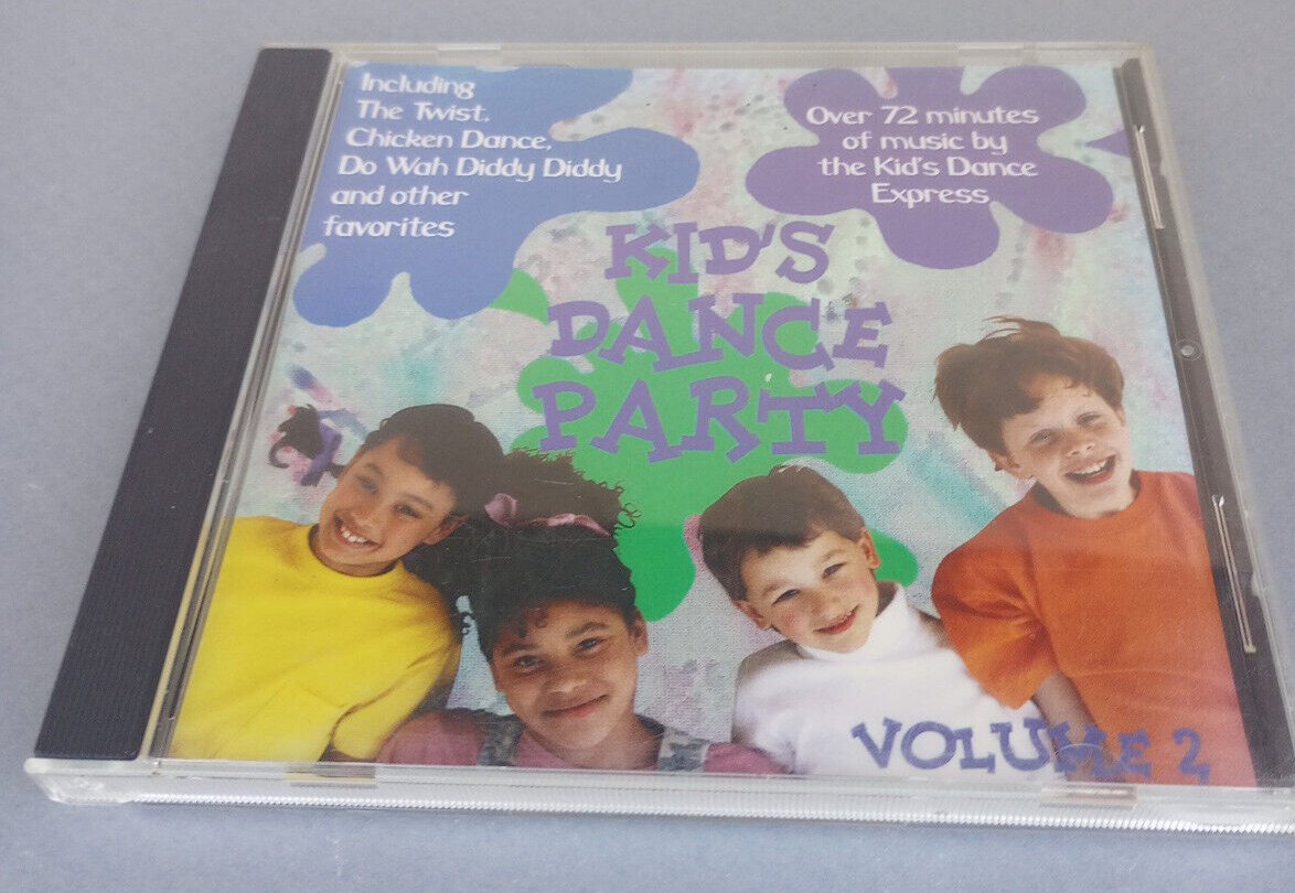 Kids Dance Party Volume 2 Discs / 72 Minutes of Music by The Kids Dance Express