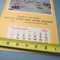 1976 Cape May Calendar Cape May Court House NJ Seashore Scene Unmarked