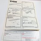 Tyco Bridge and Tressle NO. T909S Instructions and Price List 1988