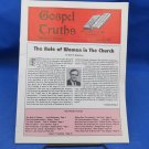 1996 Gospel Truths Magazine "Role of Women in the Church" Tulsa OK Ephemera