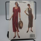 Very Vogue 8581 Dress Jumper Top Sewing Pattern Size 14-18 Very Easy Vtg 1993 Very Vogue 8581 Dress Jumper Top Sewing Pattern Size 14-18 Very Easy Vtg 1993