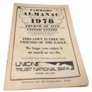 Farmer's Almanac 1978 Vol. 161 Union Trust National Parkersburg, WV Ad Cover