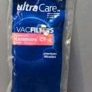 Ultra Care VacFilters for Kenmore CF-2 Uprights Old Stock Damaged Packaging Ultra Care VacFilters for Kenmore CF-2 Uprights Old Stock Damaged Packaging