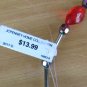 JC Penney Home Vintage Plastic Bead Garland Red/Blue/ Silver 6x6FT